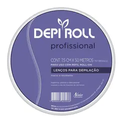 LENCOS PARA DEPILACAO 50 METROS BRANCO DEPI ROLL