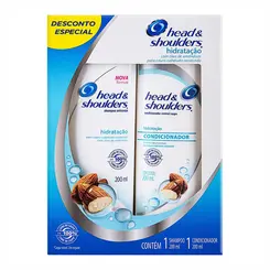 KIT SHAMPOO E CONDICIONADOR HIDRATACAO HEAD & SHOULDERS 200ML