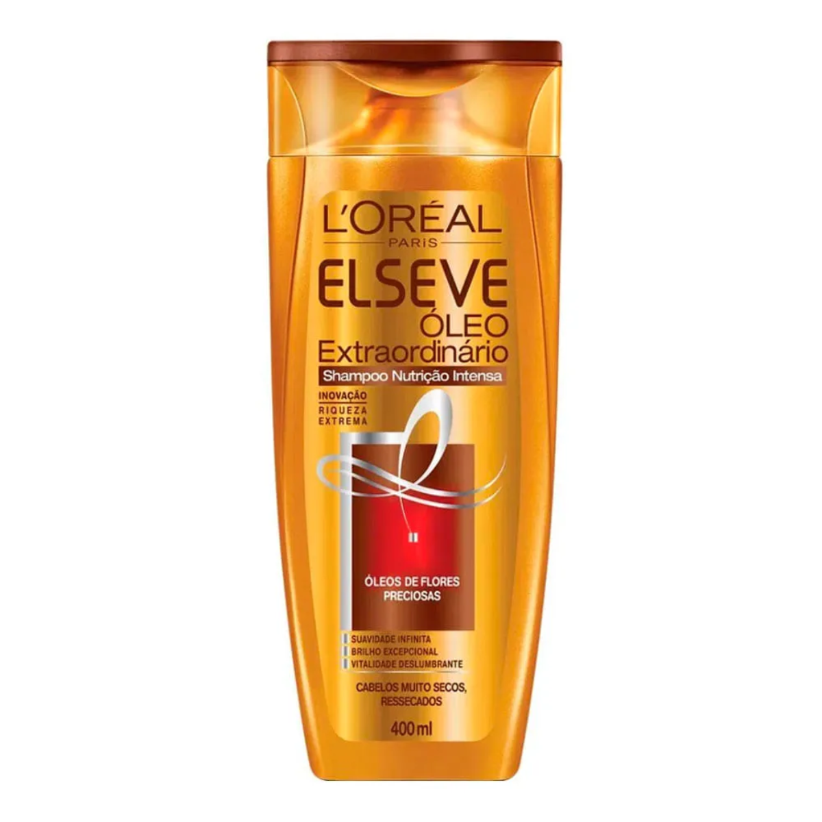 SHAMPOO ELSEVE ÓLEO EXTRAORDINÁRIO NUTRICÃO INTENSA 400ML - L'OREAL ...