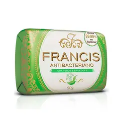 SABONETE ANTIBACTERIANO CHA VERDE E ERVA DOCE FRANCIS 90G
