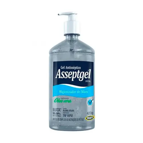 ALCOOL EM GEL ASSEPTGEL 420G