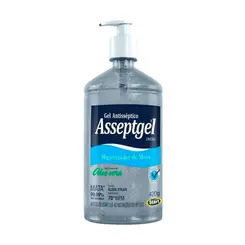ALCOOL EM GEL ASSEPTGEL 420G