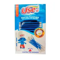 HASTES FLEXIVEIS COM ALGODAO 75 UNIDADES USE IT