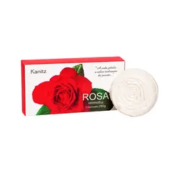 KIT SABONETE ROSA VERMELHA COM 2 UNIDADES KANITZ 260G