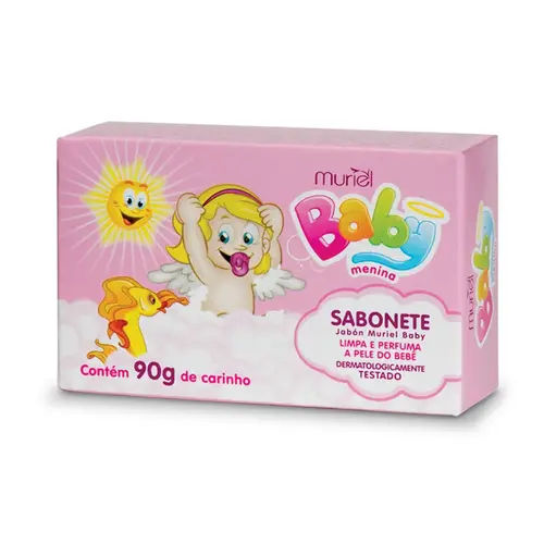 SABONETE BABY MENINA MURIEL 90G