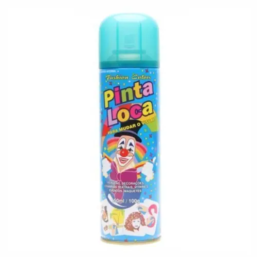 TINTA SPRAY COLORIDA AZUL FLASH PINTA LOCA 150ML