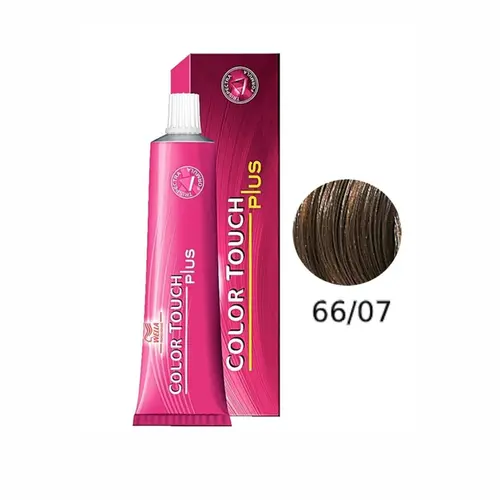 TINTA 66/07 LOURO ESCURO INTENSO COLOR TOUCH PLUS WELLA