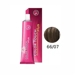 TINTA 66/07 LOURO ESCURO INTENSO COLOR TOUCH PLUS WELLA