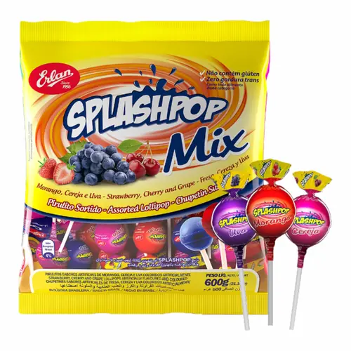 PIRULITO DIVERSOS SPLASHPOP A UNIDADE