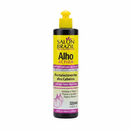 CREME PARA PENTEAR ALHO ACTION SALON BRAZIL 320ML