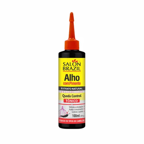 TONICO CAPILAR ALHO COM PIMENTA SALON BRAZIL 100ML