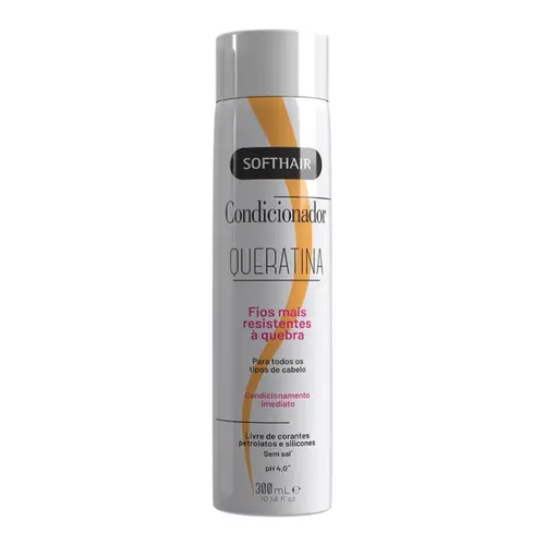 CONDICIONADOR QUERATINA SOFTHAIR 300ML