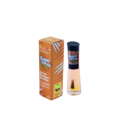 ESMALTE TOP COAT QUERATINA SUPER UNHAS FUSION 8ML
