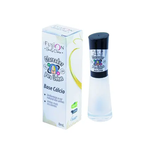 ESMALTE BASE CÁLCIO CLAREADOR PARA UNHAS FUSION 8ML