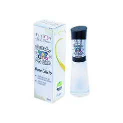 ESMALTE BASE CÁLCIO CLAREADOR PARA UNHAS FUSION 8ML