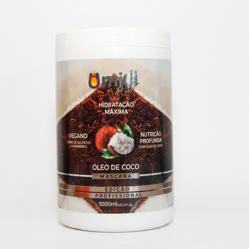 MÁSCARA HIDRATACAO MAXIMA ÓLEO DE COCO UMIDI HAIR 1KG
