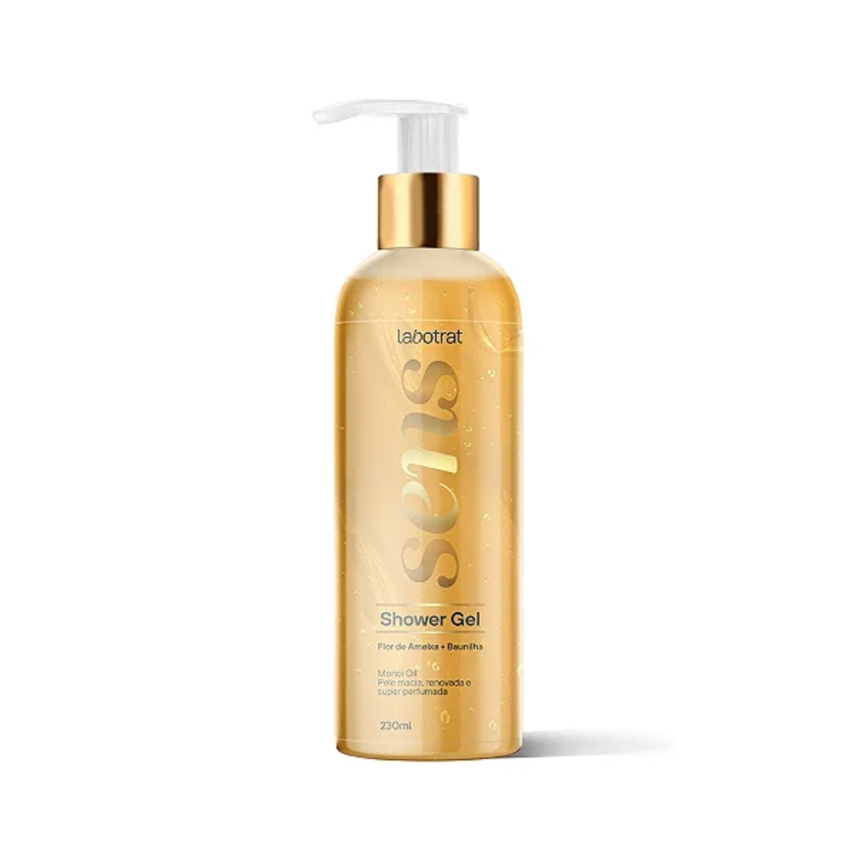 SHOWER GEL LABOTRAT BAUNILHA 230ML - LABOTRAT INDUSTRIA DE COSMETIC
