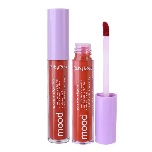 BATOM LÍQUIDO MOOD RELIEF 16 RUBY ROSE 3,2ML
