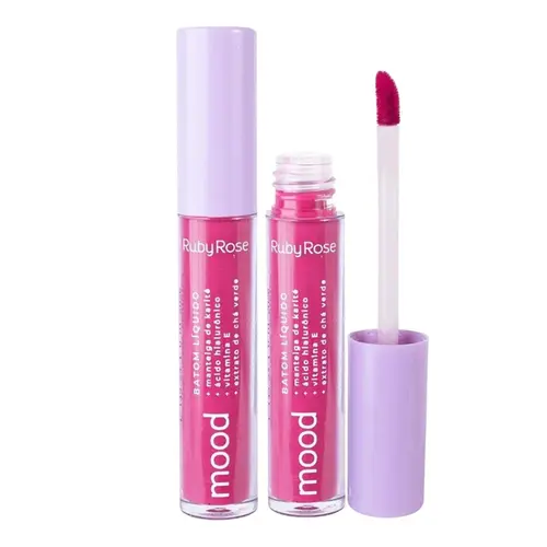 BATOM LÍQUIDO MOOD ROMANCE 03 RUBY ROSE 3,2ML