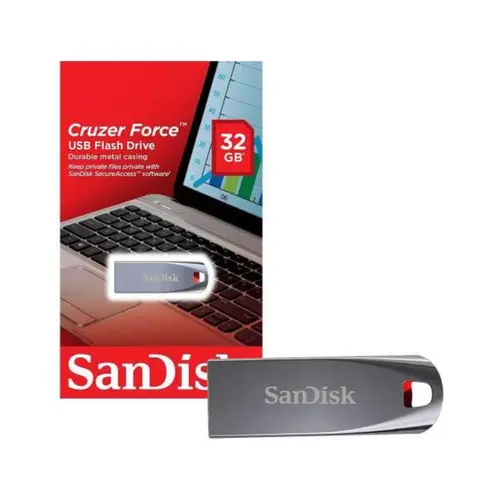 PENDRIVE 32GB CRUZER FORCE SANDISK