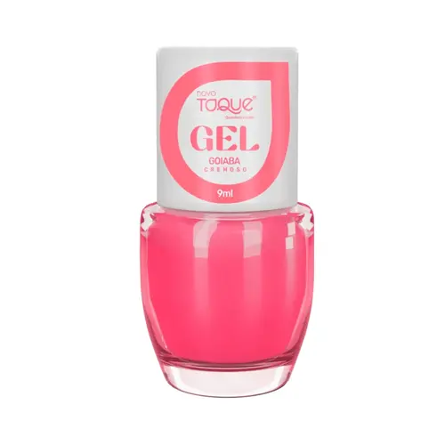 ESMALTE GOIABA GEL NOVO TOQUE 9ML