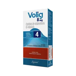 VOLIG 8MG COM 4 COMPRIMIDOS