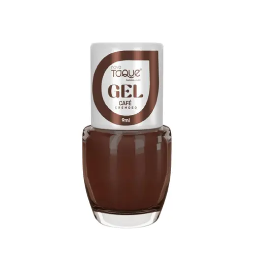 ESMALTE CAFÉ GEL NOVO TOQUE 9ML