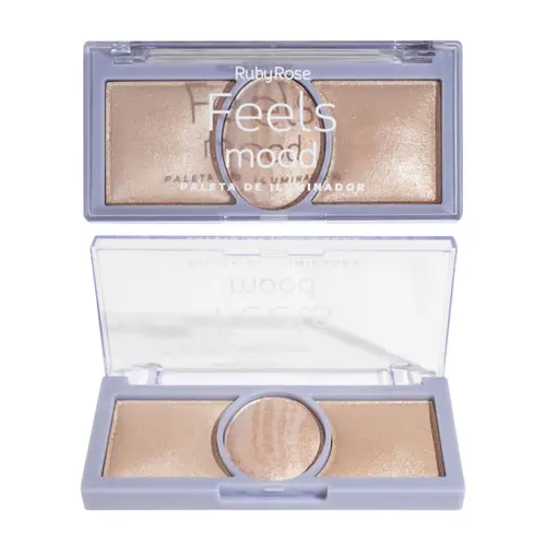 PALETA DE ILUMINADOR FEELS MOOD RUBY ROSE 15,9G