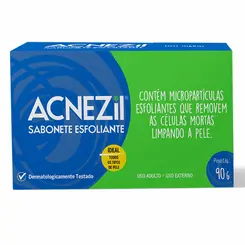 SABONETE ESFOLIANTE ACNEZIL 90G