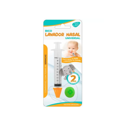 BICO LAVADOR NASAL C/2 BICOS UNIVERSAL - MATERIAS MEDICOS E HOSP