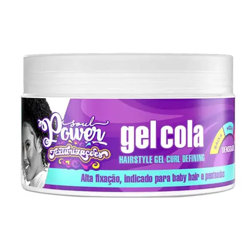 GEL COLA TEXTURIZACOES SOUL POWER 250G