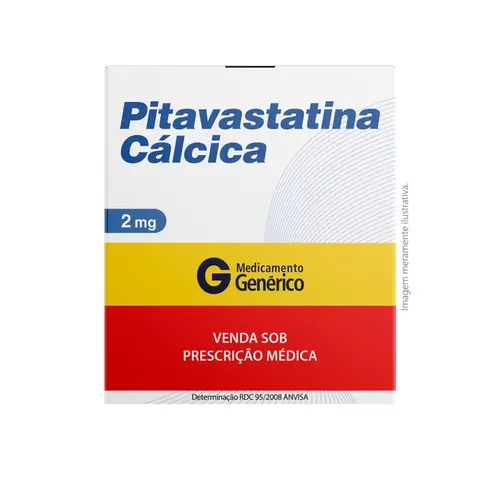 PITAVASTATINA 2MG COM 30 COMPRIMIDOS REVESTIDOS BIOLAB