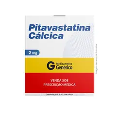 PITAVASTATINA 2MG COM 30 COMPRIMIDOS REVESTIDOS BIOLAB