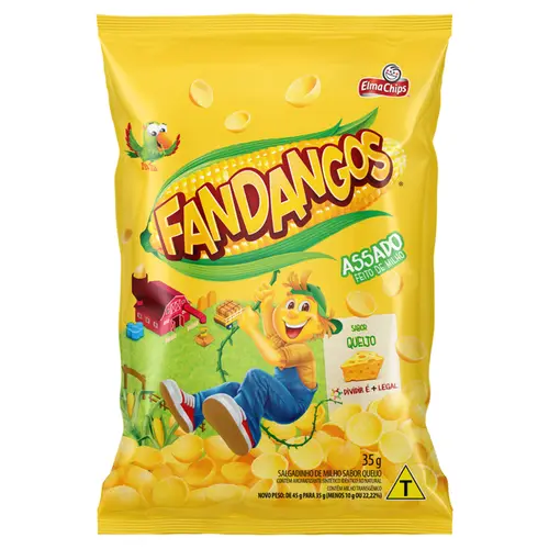 SALGADINHO QUEIJO FANDANGOS 35G