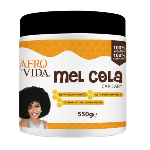 MEL COLA CAPILAR AFRO VIDA 550G