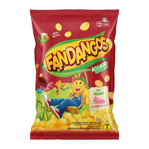 SALGADINHO PRESUNTO FANDANGOS 35G