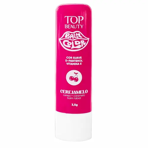 BALM COLOR LABIAL CEREJAMELO TOP BEAUTY 3,5G