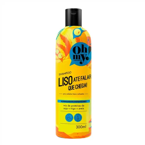 SHAMPOO LISO ATE FALAR QUE CHEGA OH MY 300ML