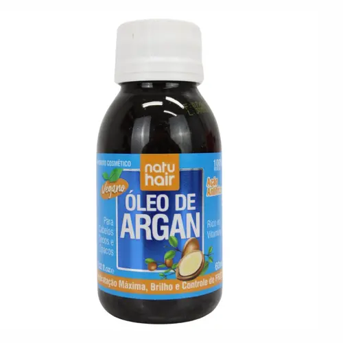 ÓLEO CAPILAR ARGAN NATU HAIR 60ML