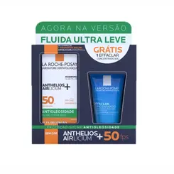 KIT PROTETOR SOLAR 50FPS E AFFACLAR CONCENTRADO ANTHELIOS LA ROCHE POSAY 40ML E 50G