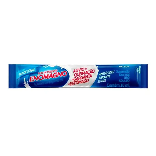 LEITE MAGNESIA TRADICIONAL ENOMAGNO 10ML