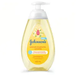 SABONETE LÍQUIDO GLICERINA CAMOMILA BABY JOHNSON´S 400ML