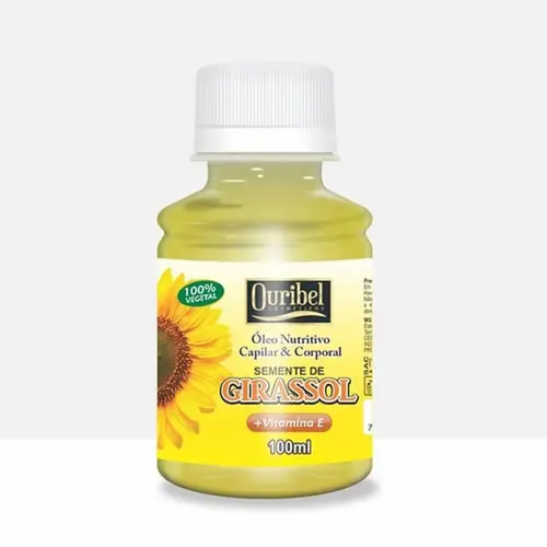 ÓLEO DE SEMENTE DE GIRASSOL OURIBEL 100ML