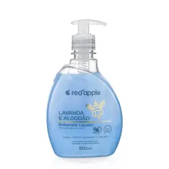 SABONETE LÍQUIDO LAVANDA E ALGODÃO RED APPLE 500ML