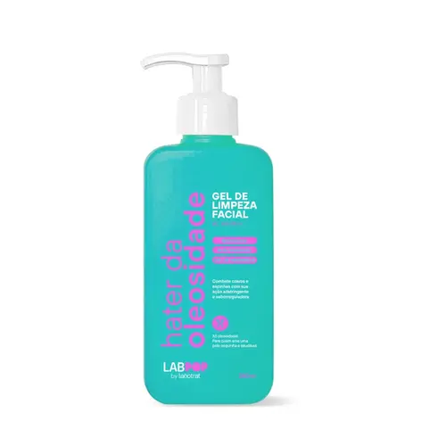 GEL DE LIMPEZA FACIAL HATER DA OLEOSIDADE LABOTRAT 240ML