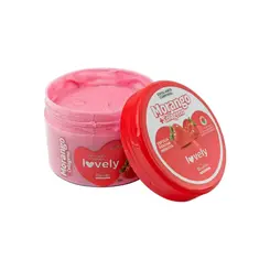 ESFOLIANTE MORANGO E COLAGENO LOVELY FACE BEAUTIFUL 280G