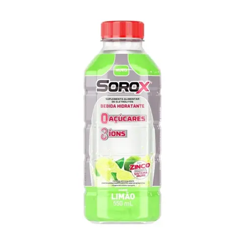 BEBIDA HIDRATANTE LIMAO SOROX 550ML