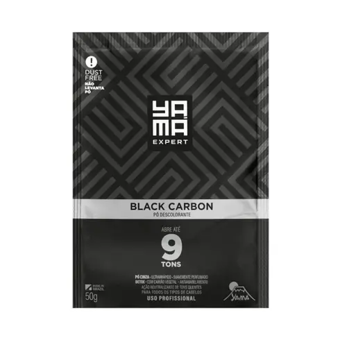 PO DESCOLORANTE BLACK CARBON YAMA 50G