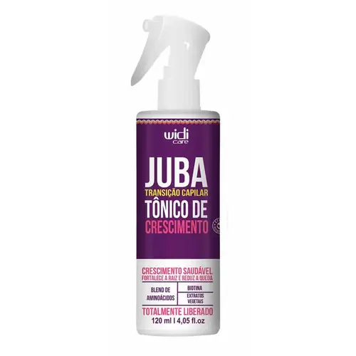 TÔNICO DE CRESCIMENTO JUBA TRANSIÇÃO CAPILAR WIDI CARE 120ML