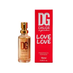 PERFUME LOVE LOVE FEMININA DG DALGE 15ML